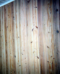 Tongue and Groove V-Joint - Pecky Cypress